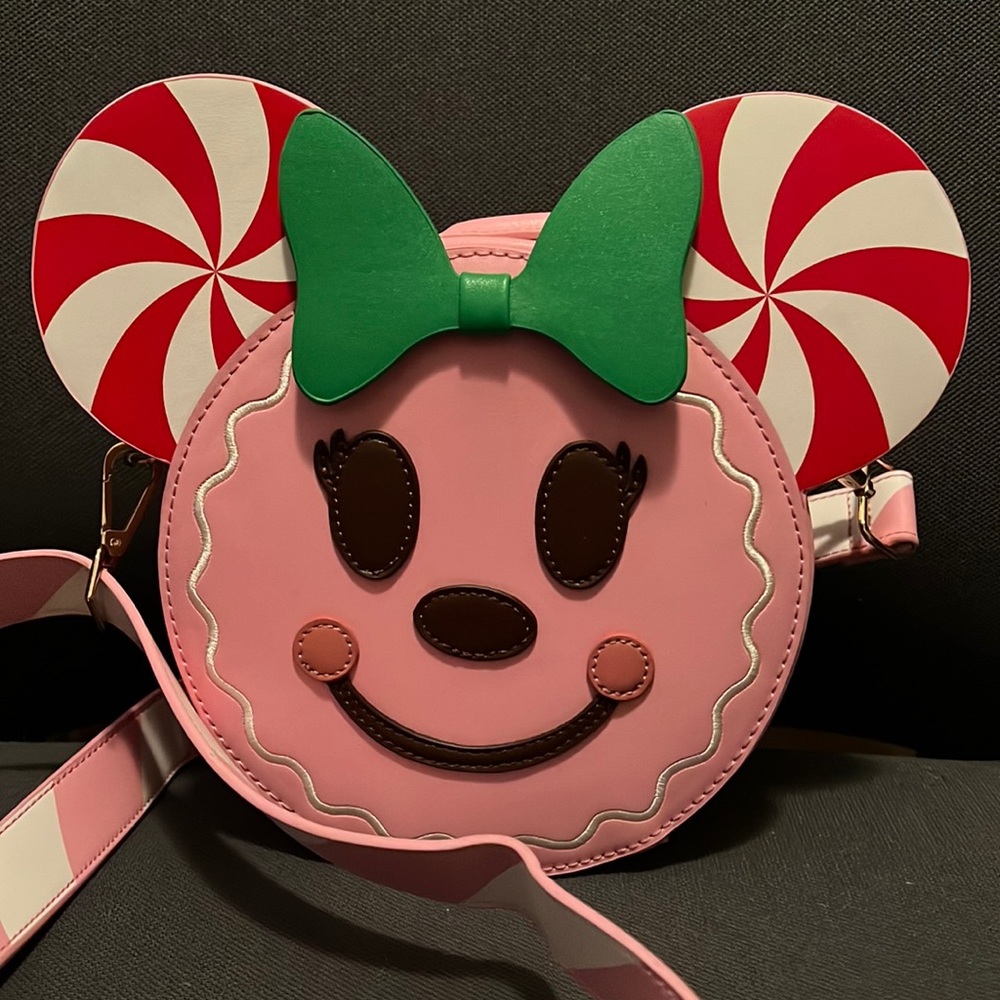Pastel Pink Gingerbread Minnie Mouse Bag
